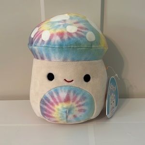 🎉HP🎉 Squishmallows 7" Kervena the Tie Dye Mushroom